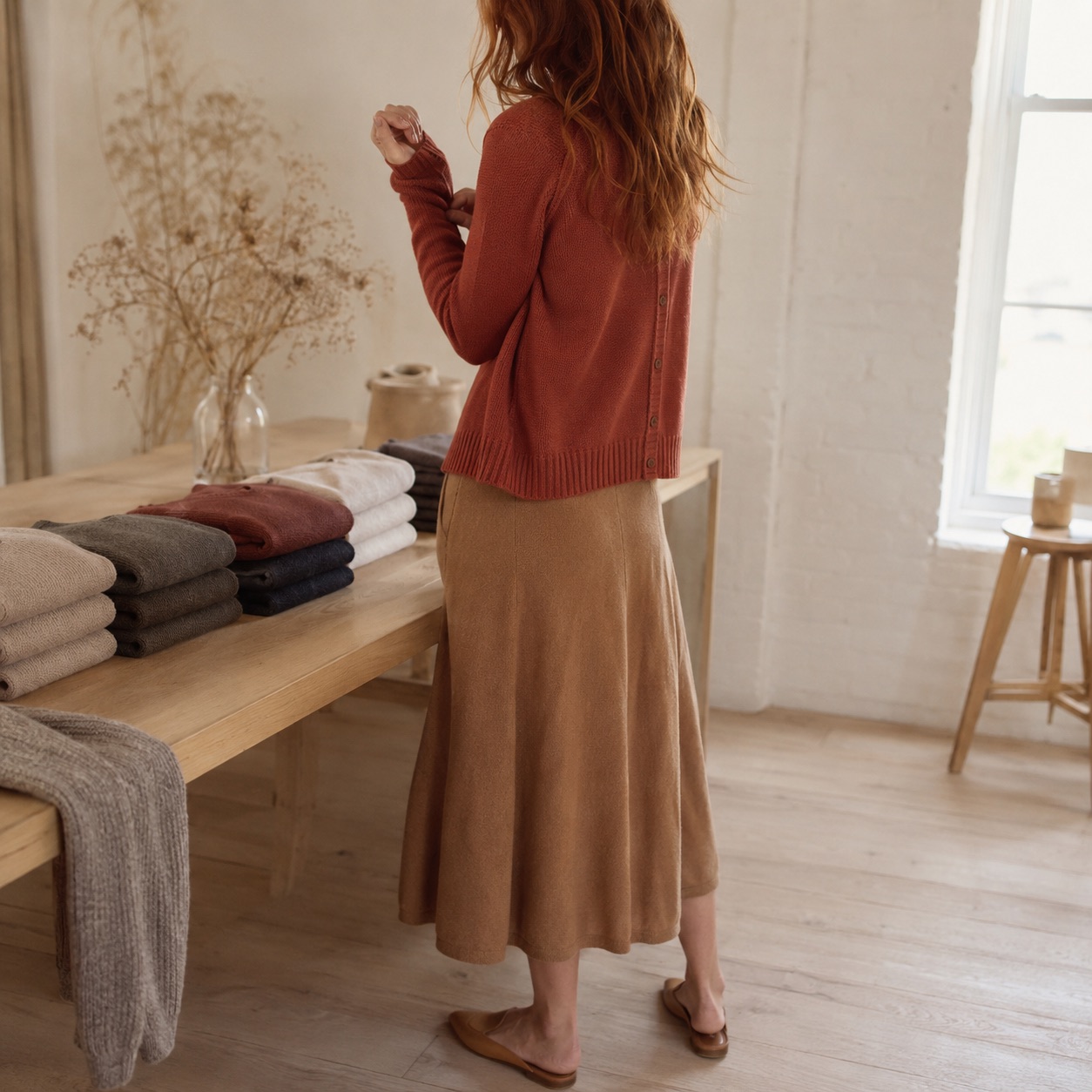 Kelmscott Fine Knit Cardigan Kelmscott Fine Knit Cardigan — WOOL BARN knitwear, product photograph