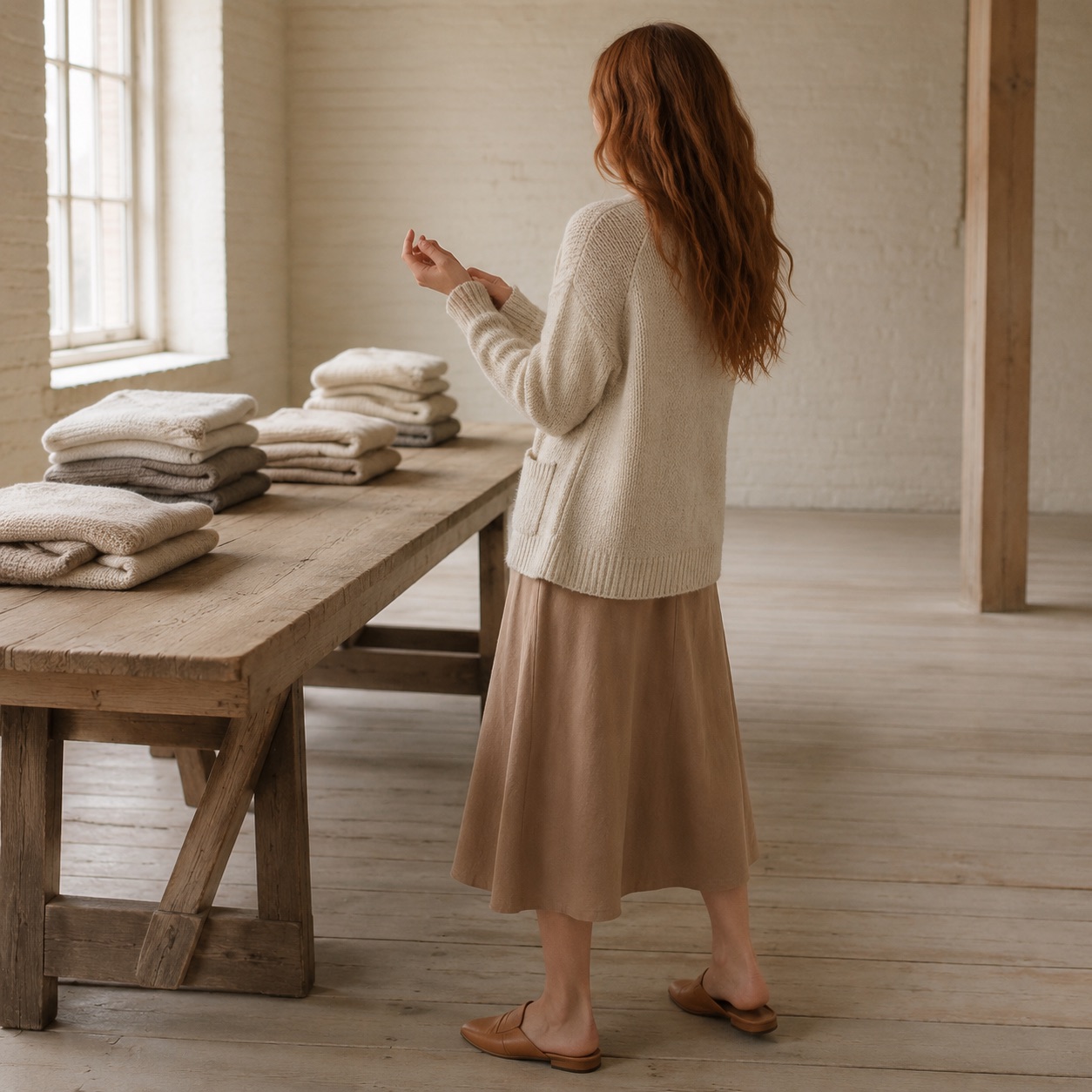 Eddisbury Shawl Collar Cardigan — WOOL BARN knitwear, product photograph