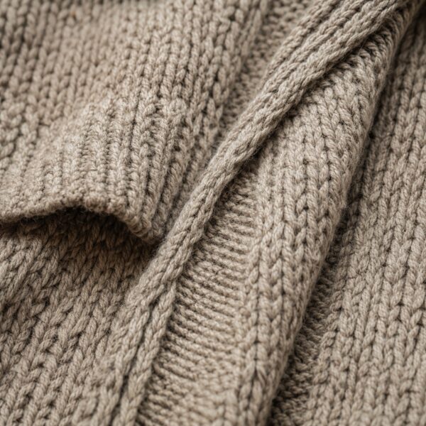 Wren Chunky Knit Cardigan — close detail of the material (Cardigans).