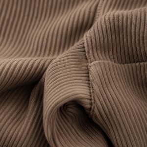 Berkswell Rib Knit Dress — close detail of the material (Knitted Dresses).