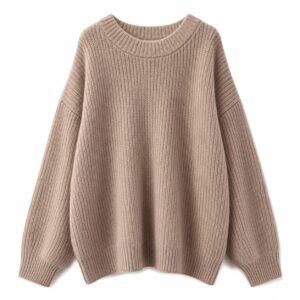 Hartley Oversized Jumper — product shot, laid out flat (Jumpers).