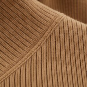 Hartley Rib Knit Jumper — close detail of the material (Jumpers).