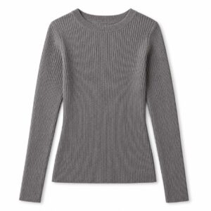 Hartley Rib Knit Jumper — product shot, laid out flat (Jumpers).
