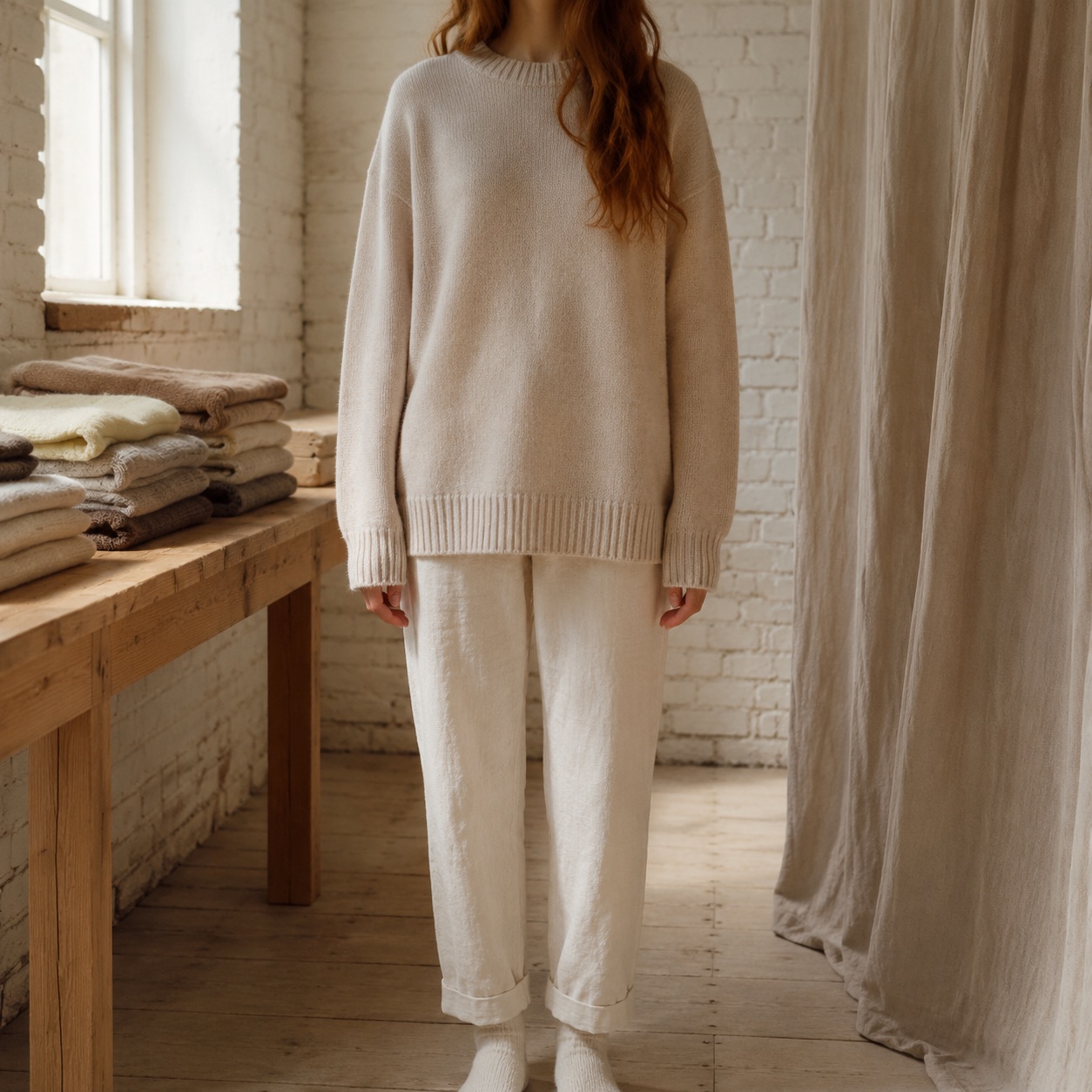 Corve Oversized Jumper Corve Oversized Jumper — WOOL BARN knitwear, product photograph