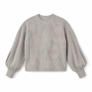 Berkswell Balloon Sleeve Jumper — product shot, laid out flat (Jumpers).